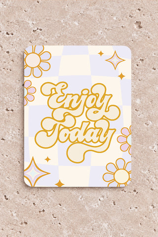 Carte "Enjoy today"