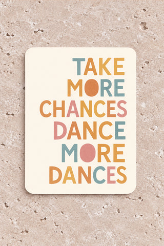 Carte "Chances & Dances"