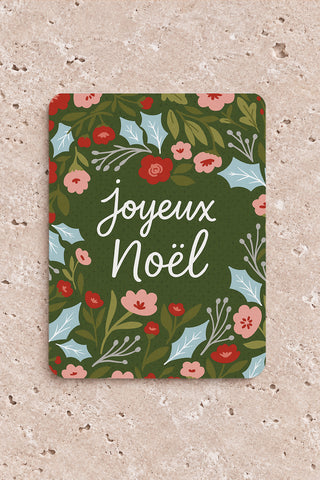 Carte "Jardin de Noël"