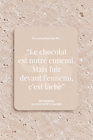 Carte "Face au Cacao"