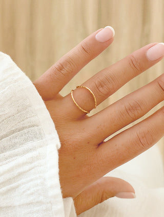 BAGUE "ROSE"