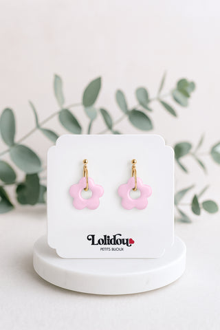BOUCLES D'OREILLES "BLOOMY"