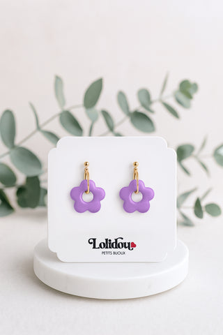 BOUCLES D'OREILLES "BLOOMY"